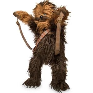 Disney Parks Star Wars Chewbacca plush backpack.